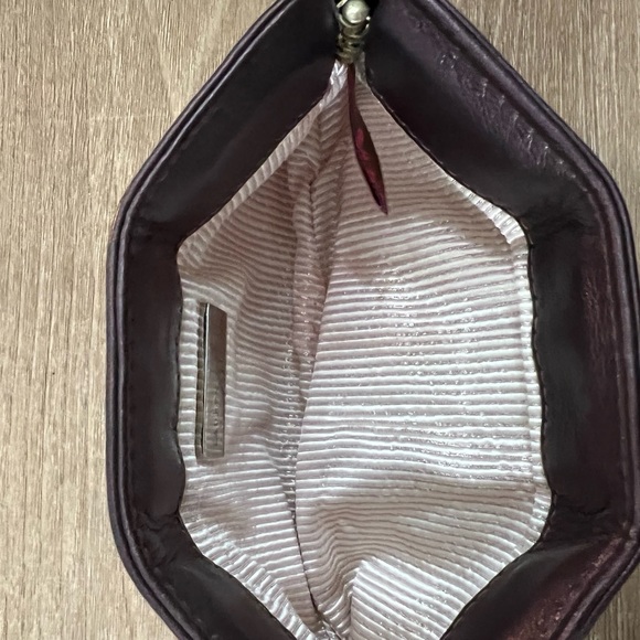 Lauren merkin metallic leather evening clutch bag bronze - Picture 8 of 8